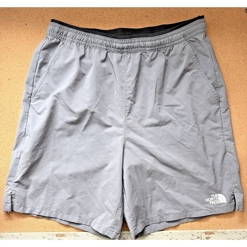 The North Face Men's FlashDry-XD Shorts Gray‎ Size Small Athletic Hiking